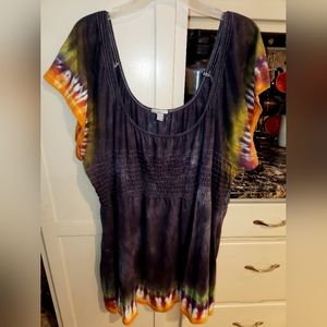 Old Navy XXL Tie Dyed Top